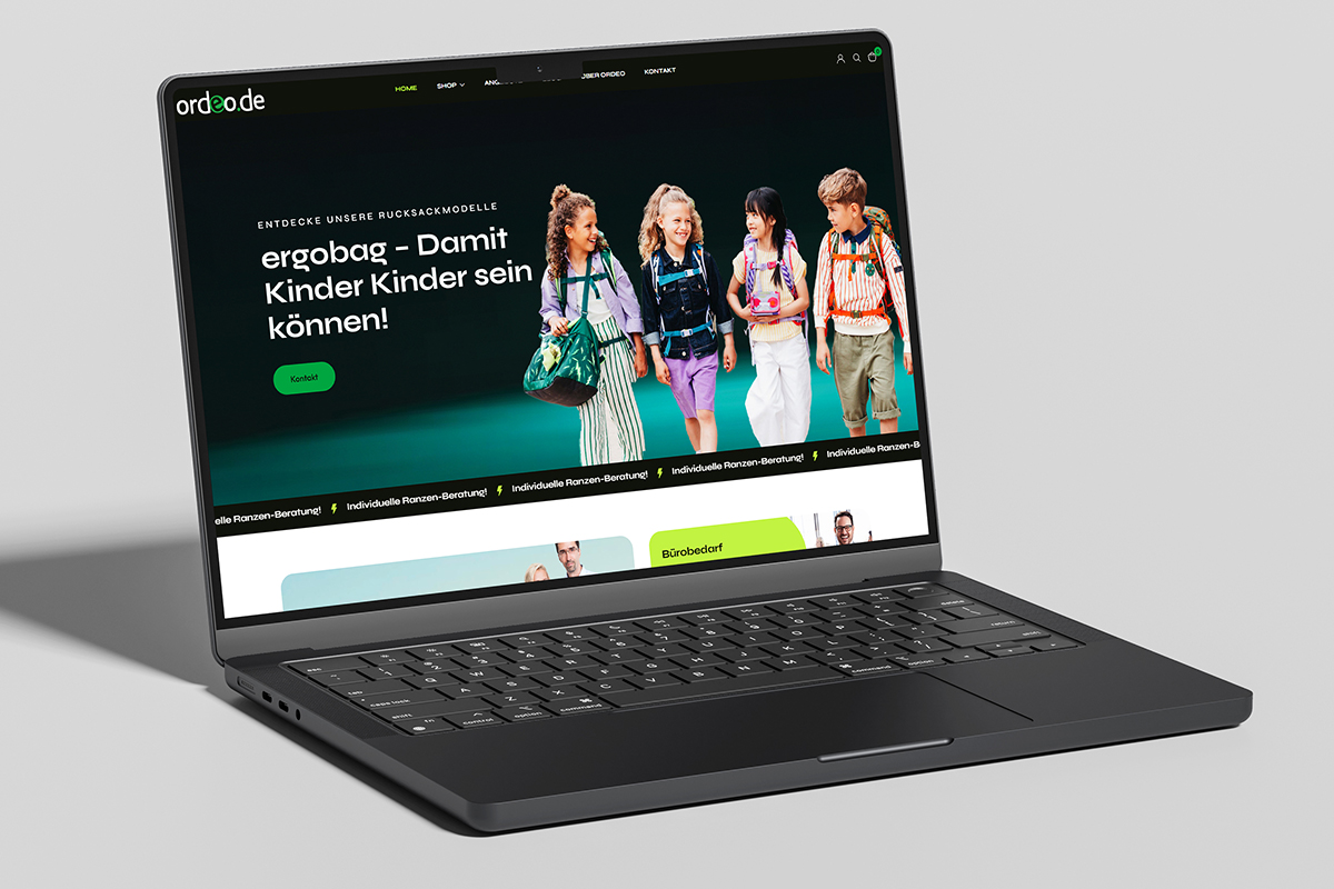 Shopdesign für Ordeo