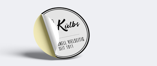 Etikettendesign & Druck